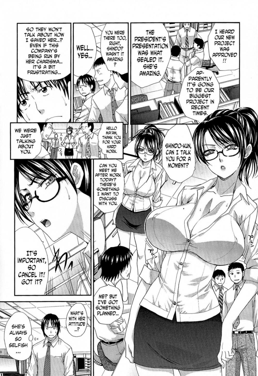 Hentai Manga Comic-The Strong-Minded Company President is Actually a Masochist...!-Read-4